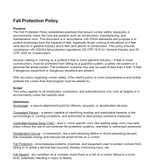 Policy - Fall Protection Policy & Procedure - American OHSA
